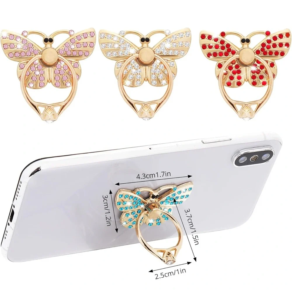 Butterfly Phone Ring Holder